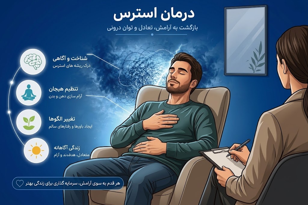 درمان استرس